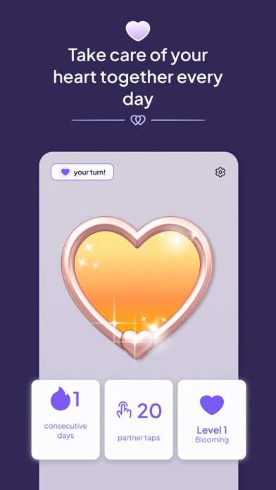 Love Widget - inviare un segnale sto pensando a te al partner